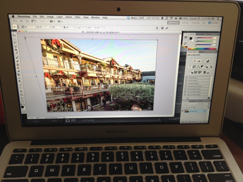 Photoshop On The 12 Macbook Air Photographs Photographers And Photography