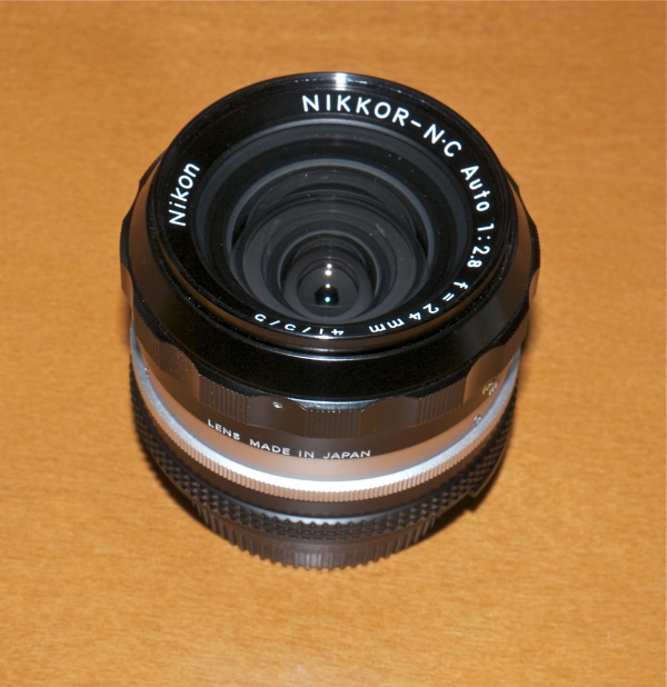 Photographs, Photographers & Photography » Nikkor-N.C 24mm lens